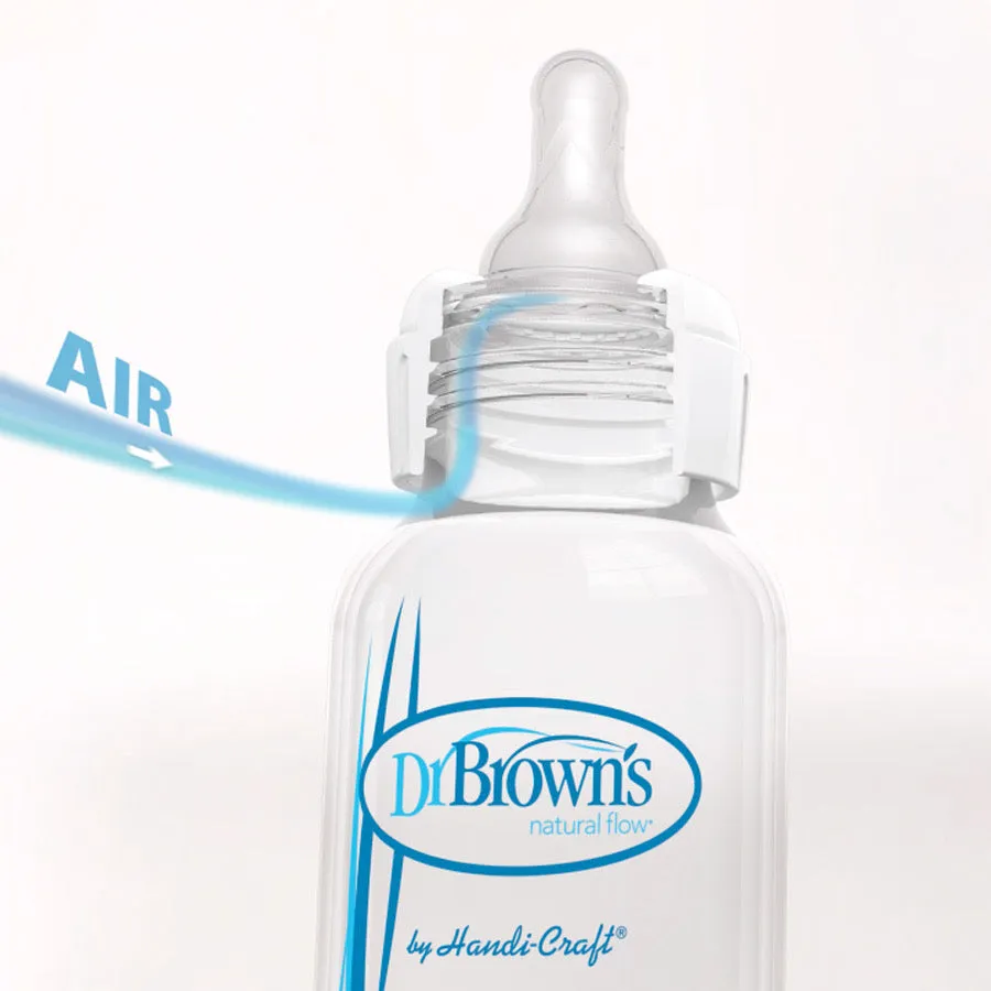 4 oz Plastic Anti-Colic Baby Bottle [1-Pack]