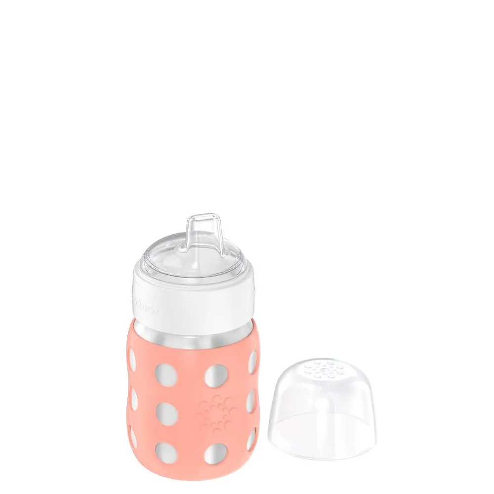 8oz Stainless Steel Baby Bottle Sippy Spout