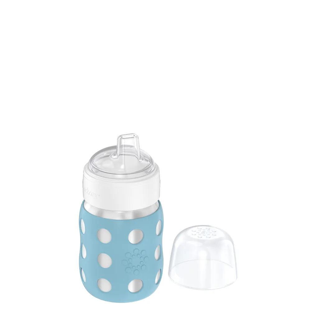 8oz Stainless Steel Baby Bottle Sippy Spout