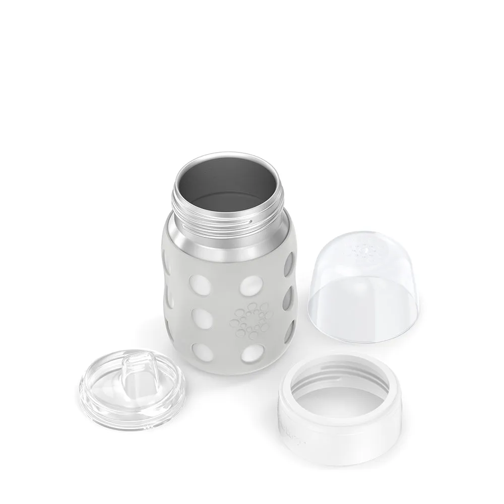 8oz Stainless Steel Baby Bottle Sippy Spout