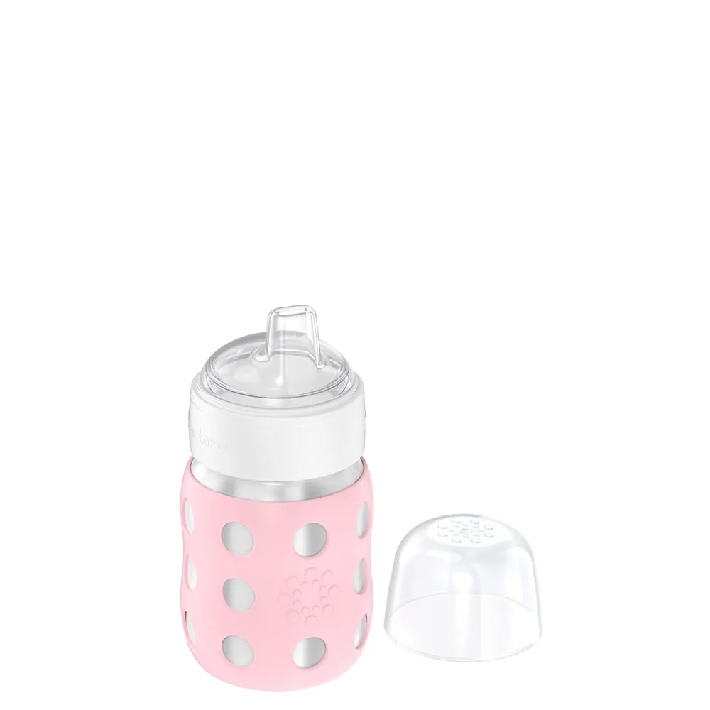 8oz Stainless Steel Baby Bottle Sippy Spout