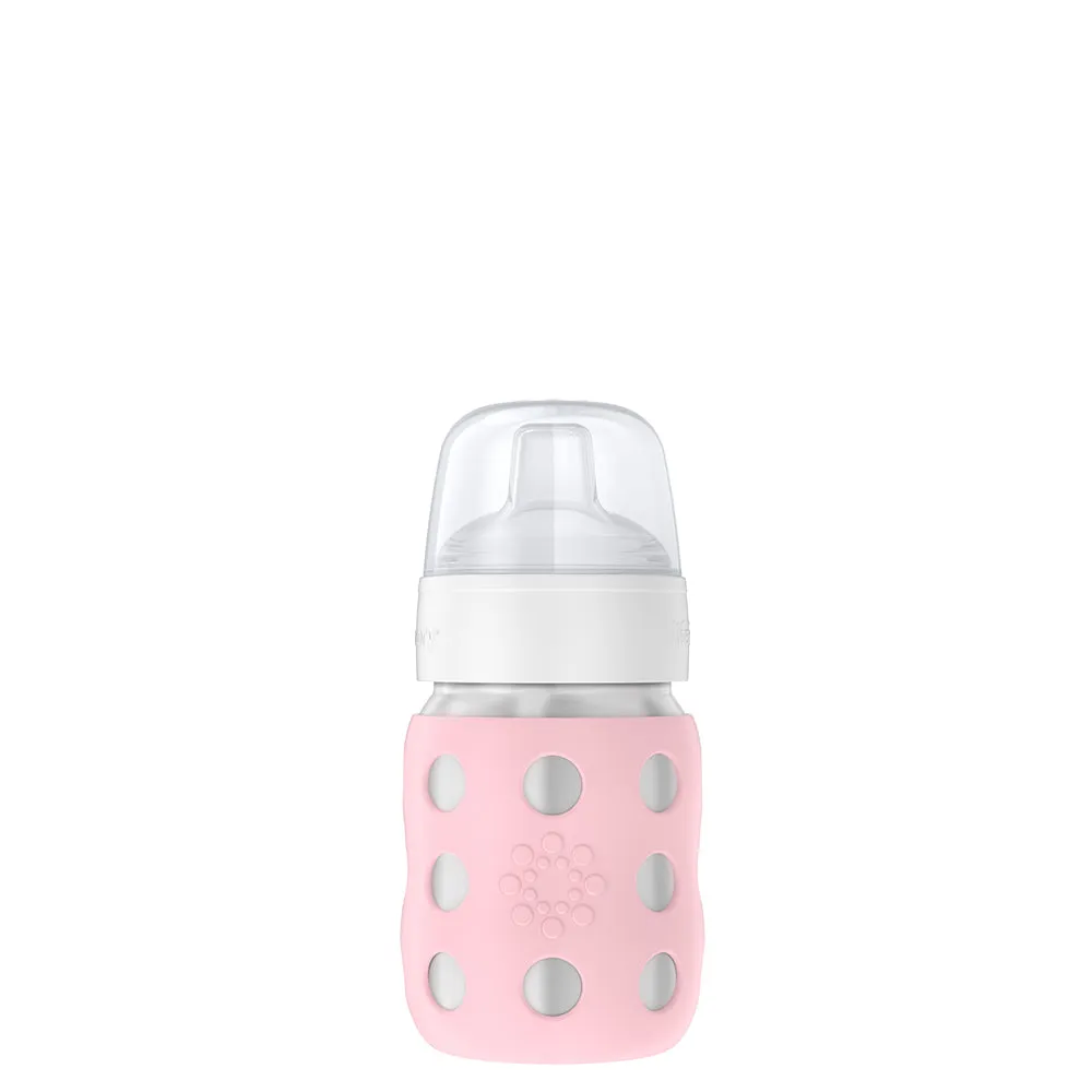 8oz Stainless Steel Baby Bottle Sippy Spout