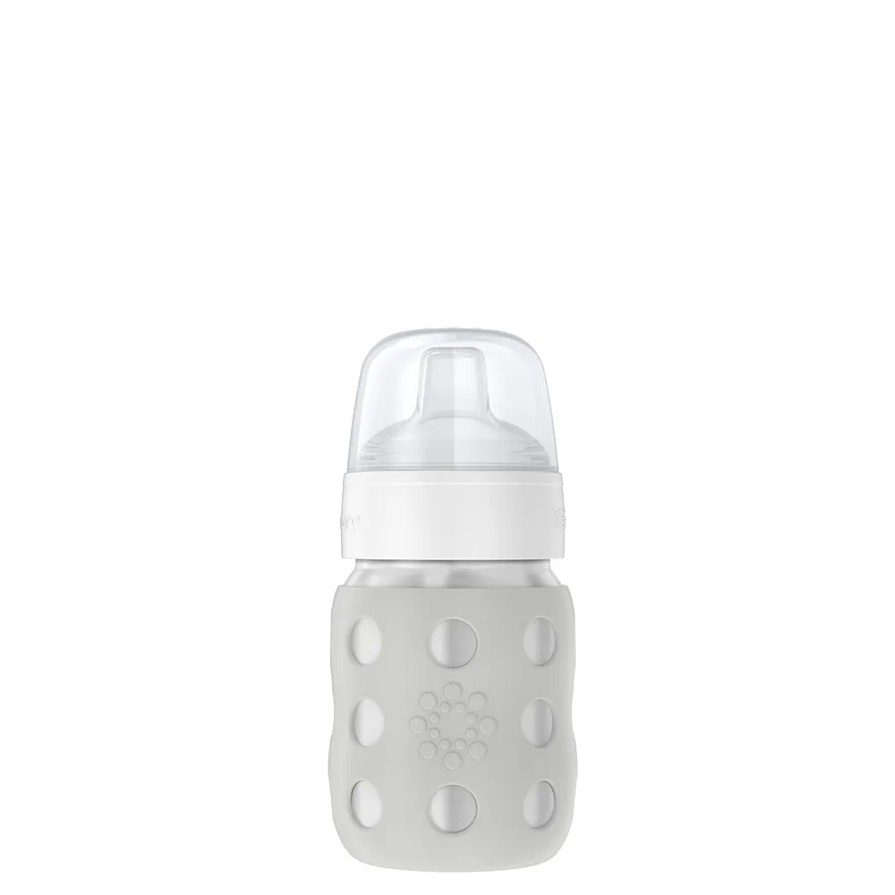 8oz Stainless Steel Baby Bottle Sippy Spout