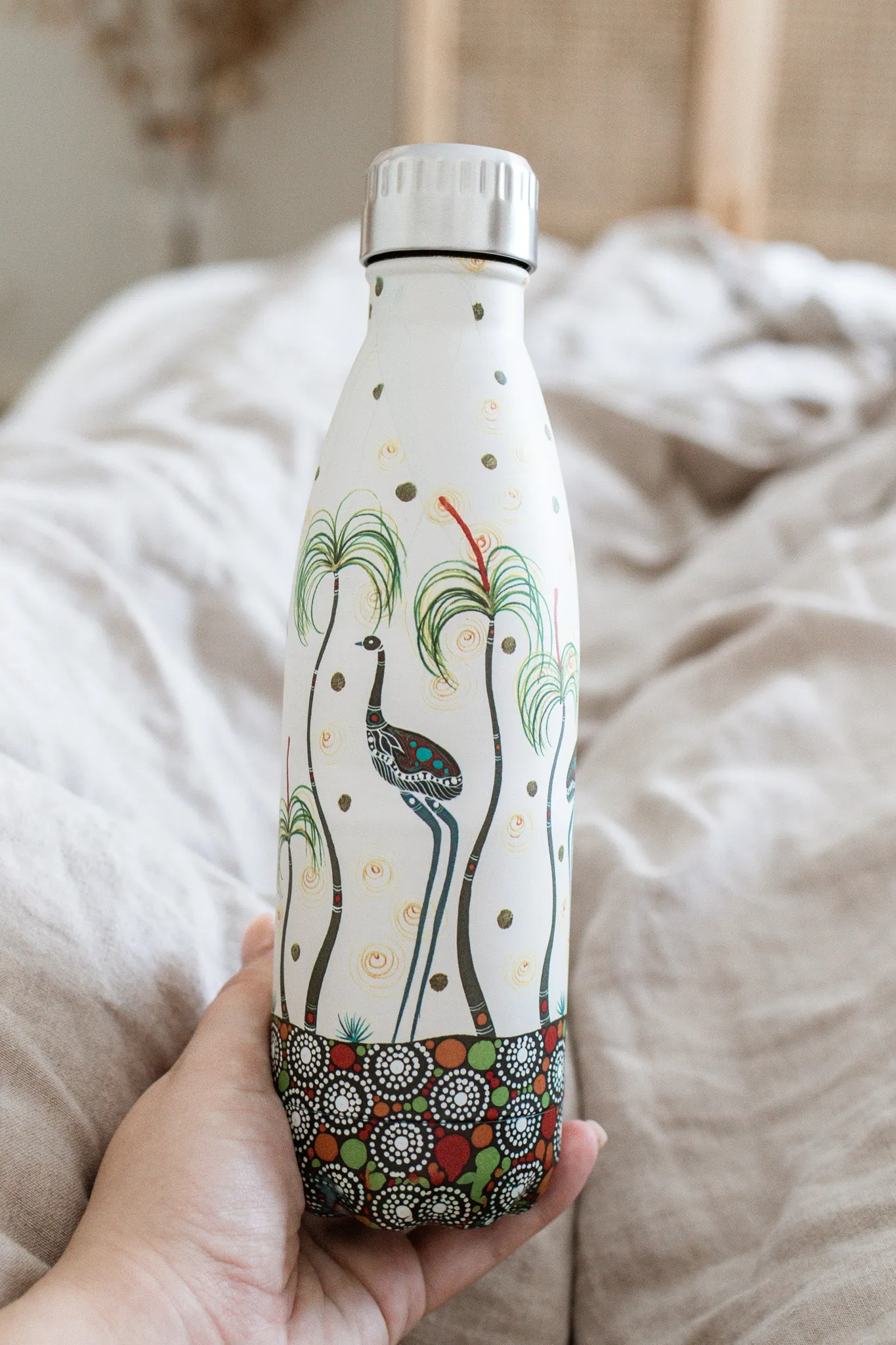 Aboriginal Kinship Stainless Steel Water Bottle