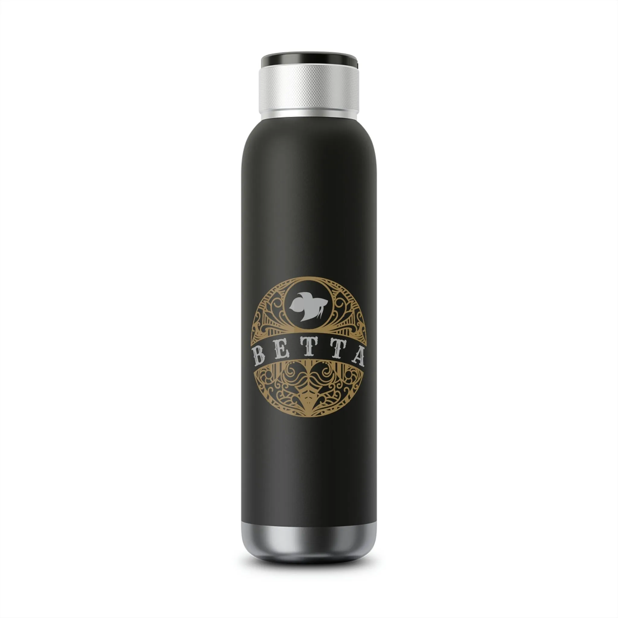 Betta Tattoo | Soundwave Copper Vacuum Audio Bottle 22oz