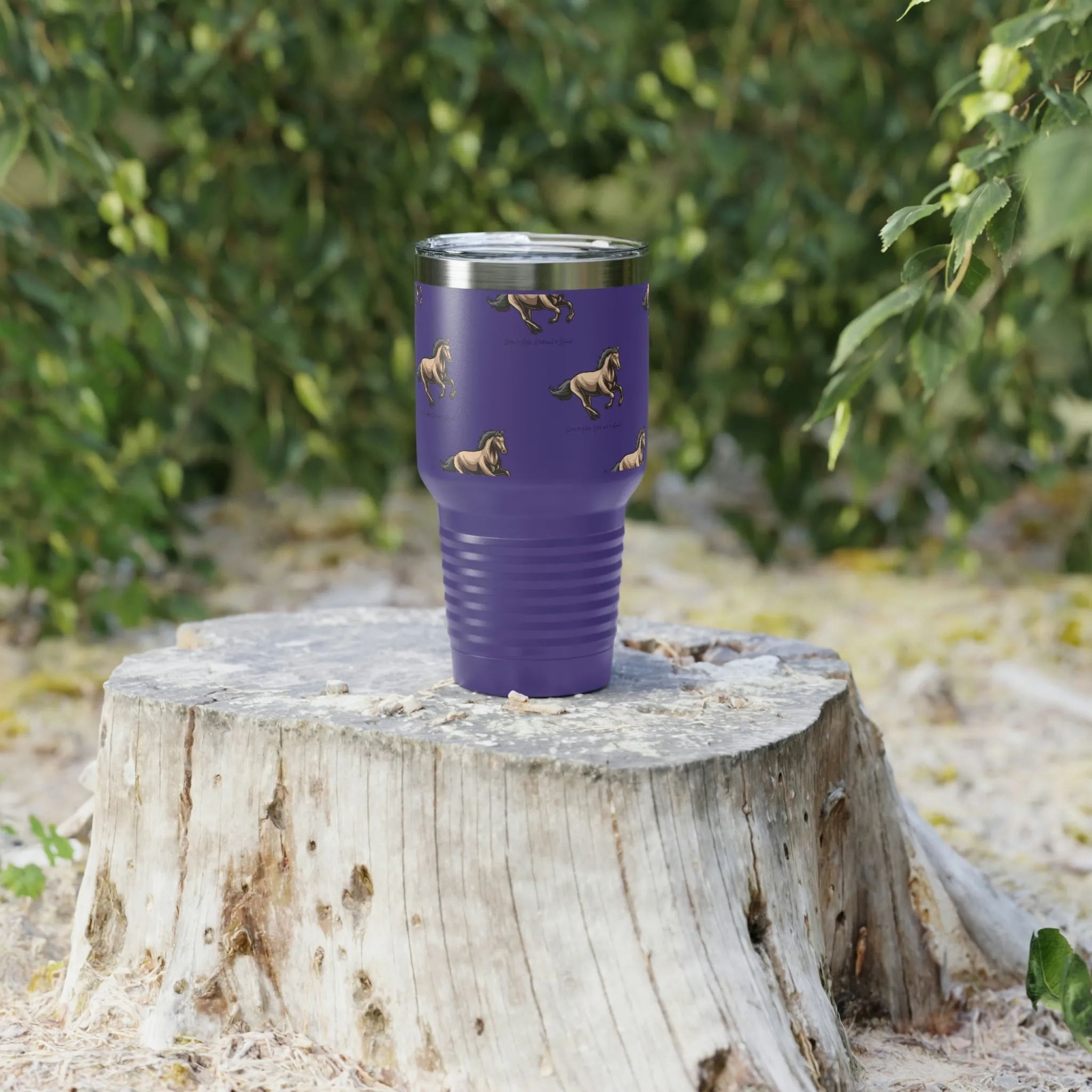 Born to Ride Horse POD Ringneck Tumbler, 30oz