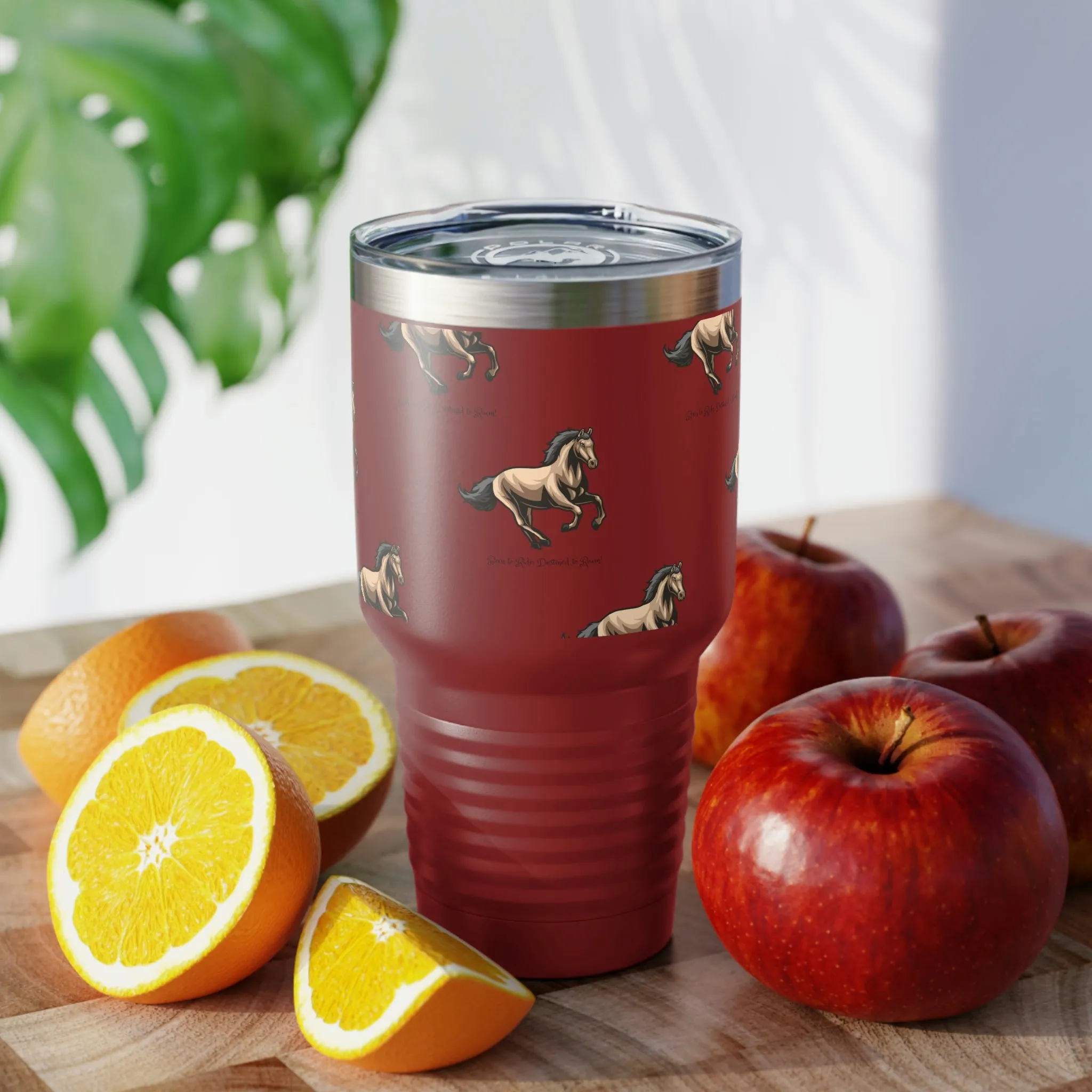 Born to Ride Horse POD Ringneck Tumbler, 30oz