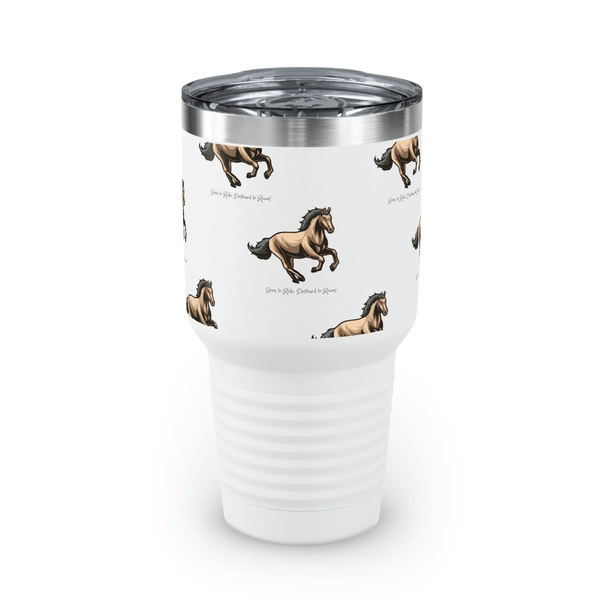 Born to Ride Horse POD Ringneck Tumbler, 30oz