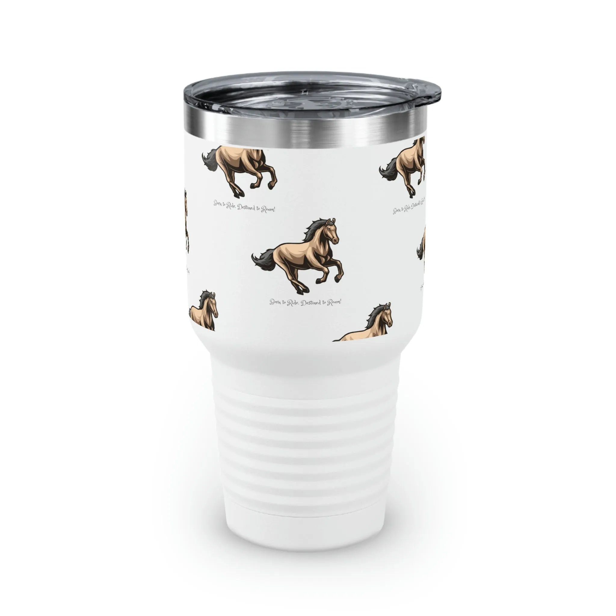 Born to Ride Horse POD Ringneck Tumbler, 30oz
