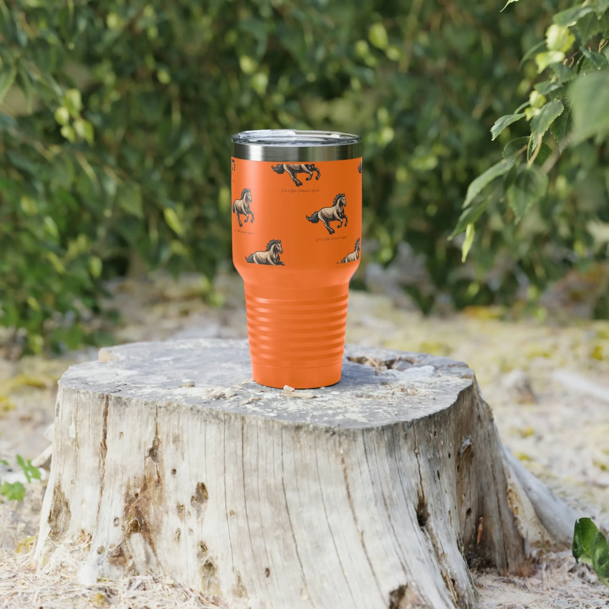 Born to Ride Horse POD Ringneck Tumbler, 30oz
