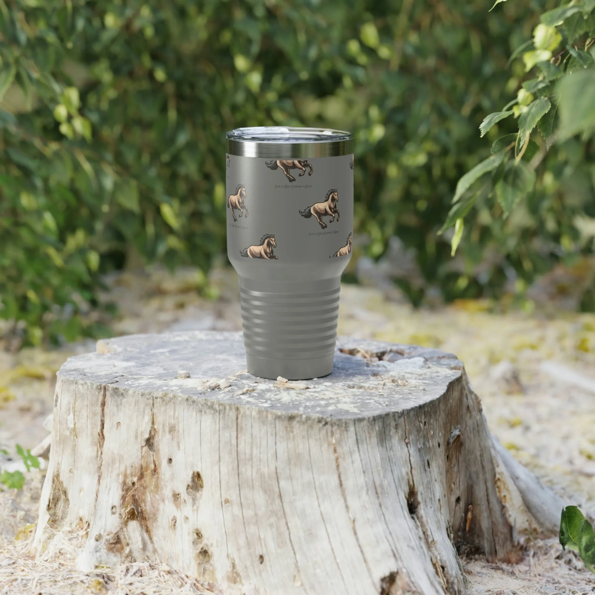 Born to Ride Horse POD Ringneck Tumbler, 30oz