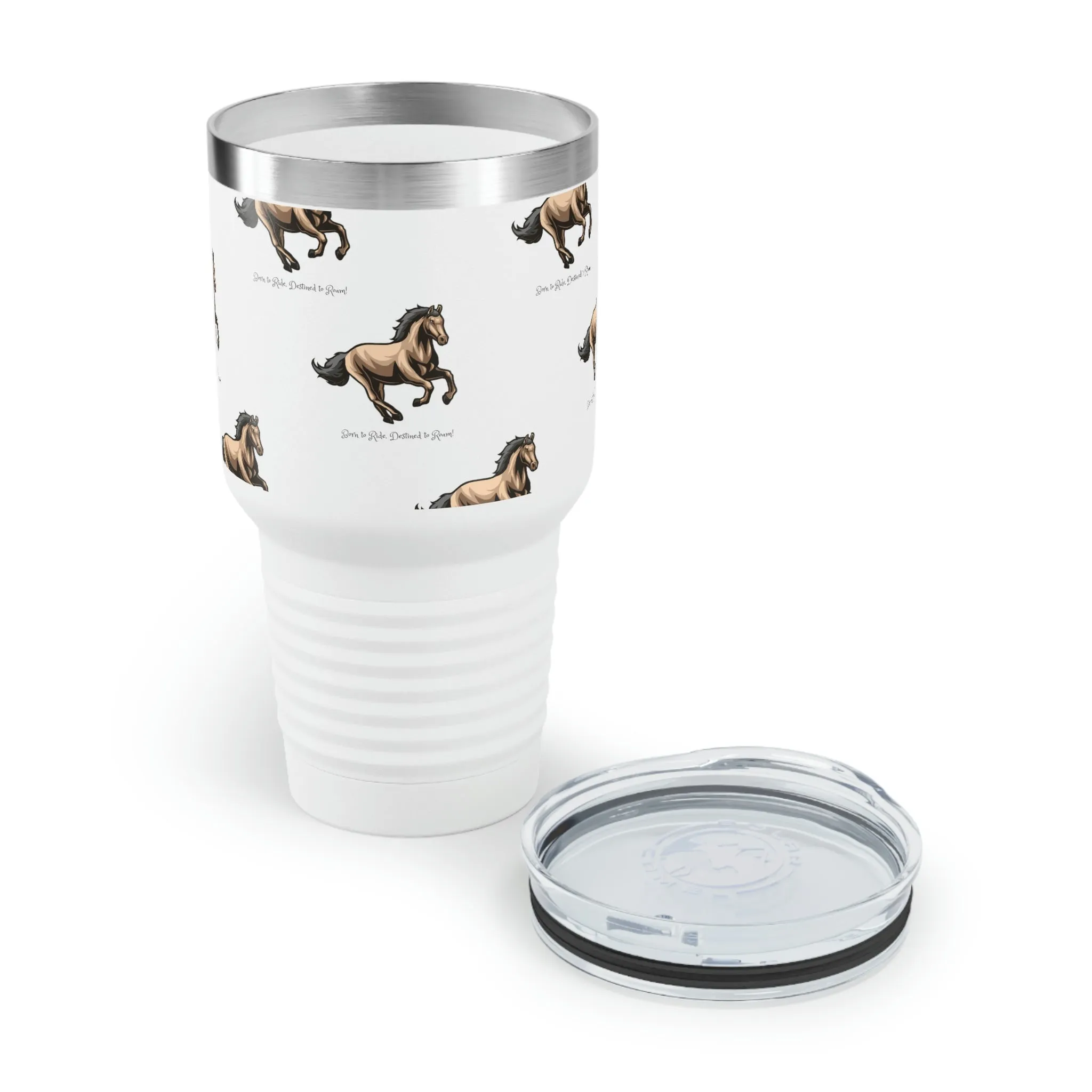 Born to Ride Horse POD Ringneck Tumbler, 30oz
