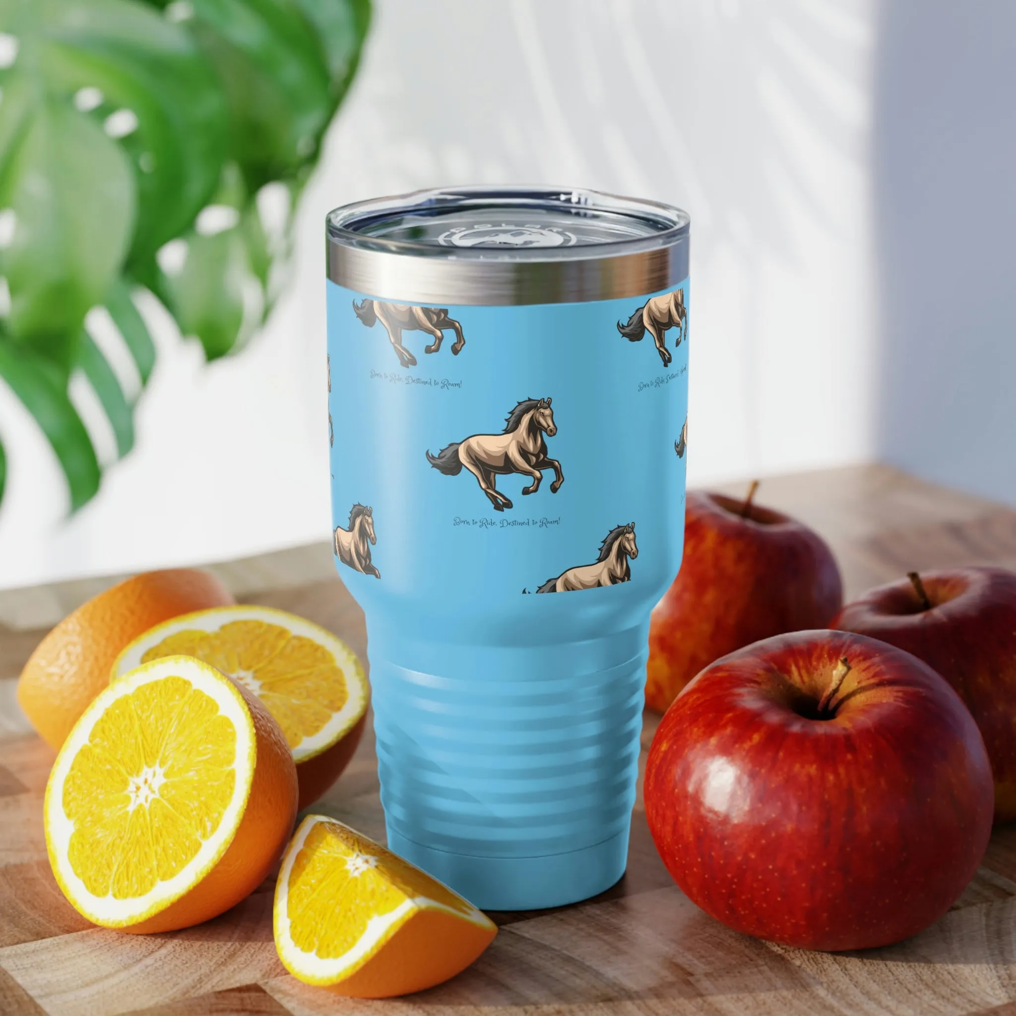 Born to Ride Horse POD Ringneck Tumbler, 30oz