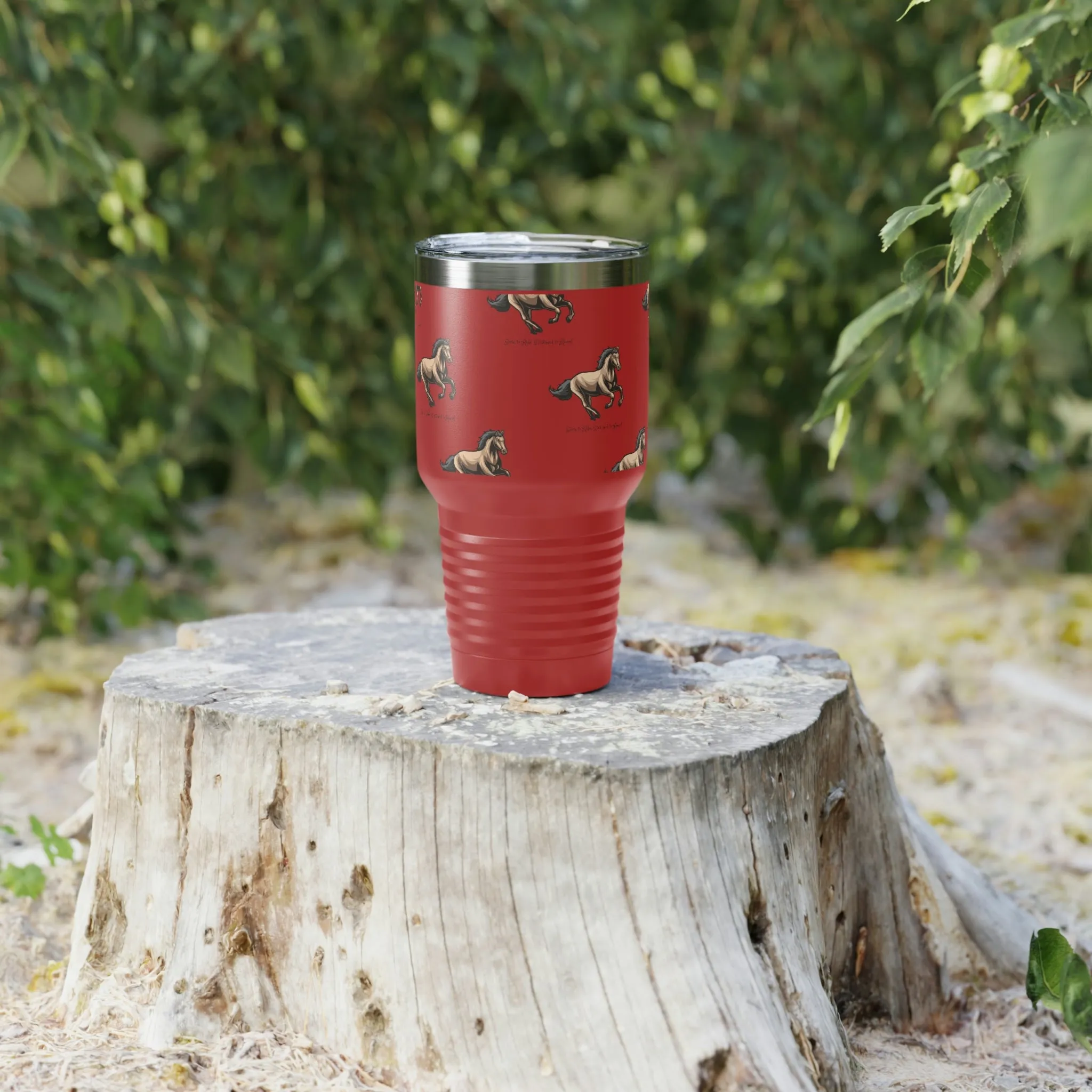 Born to Ride Horse POD Ringneck Tumbler, 30oz
