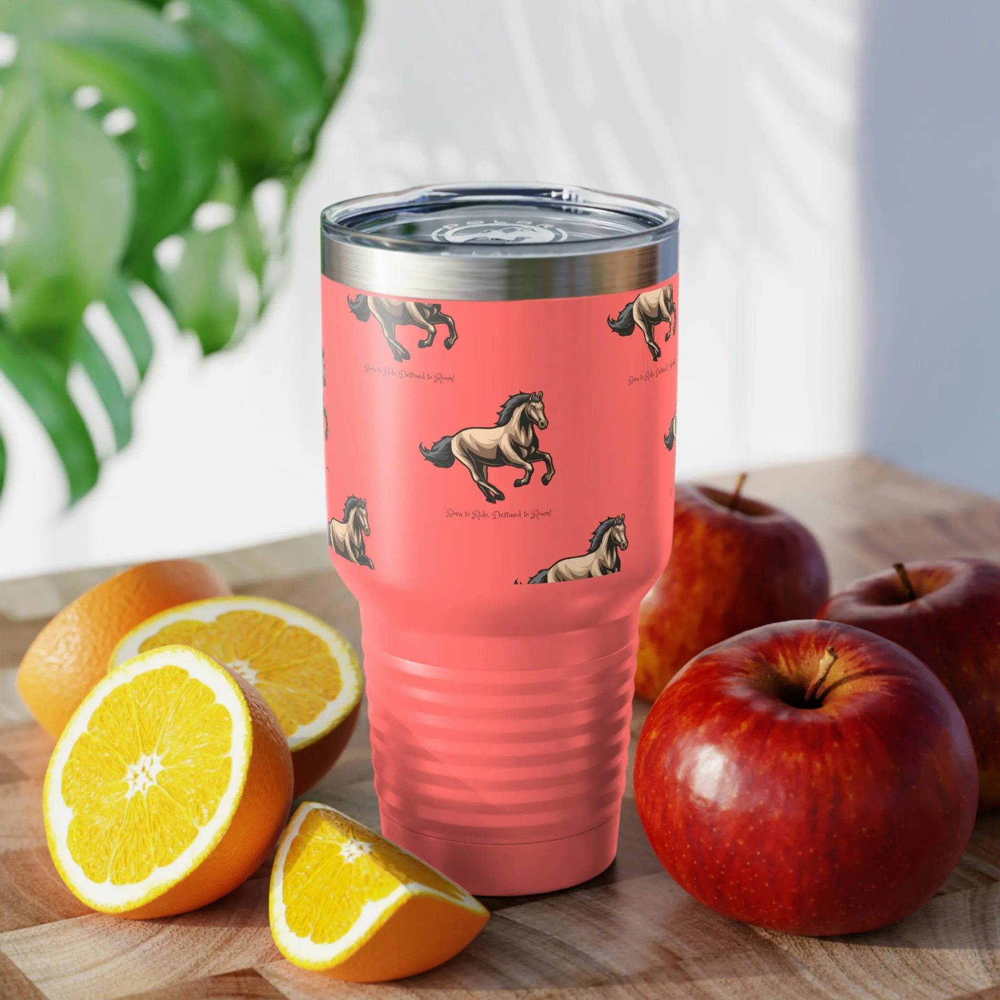 Born to Ride Horse POD Ringneck Tumbler, 30oz
