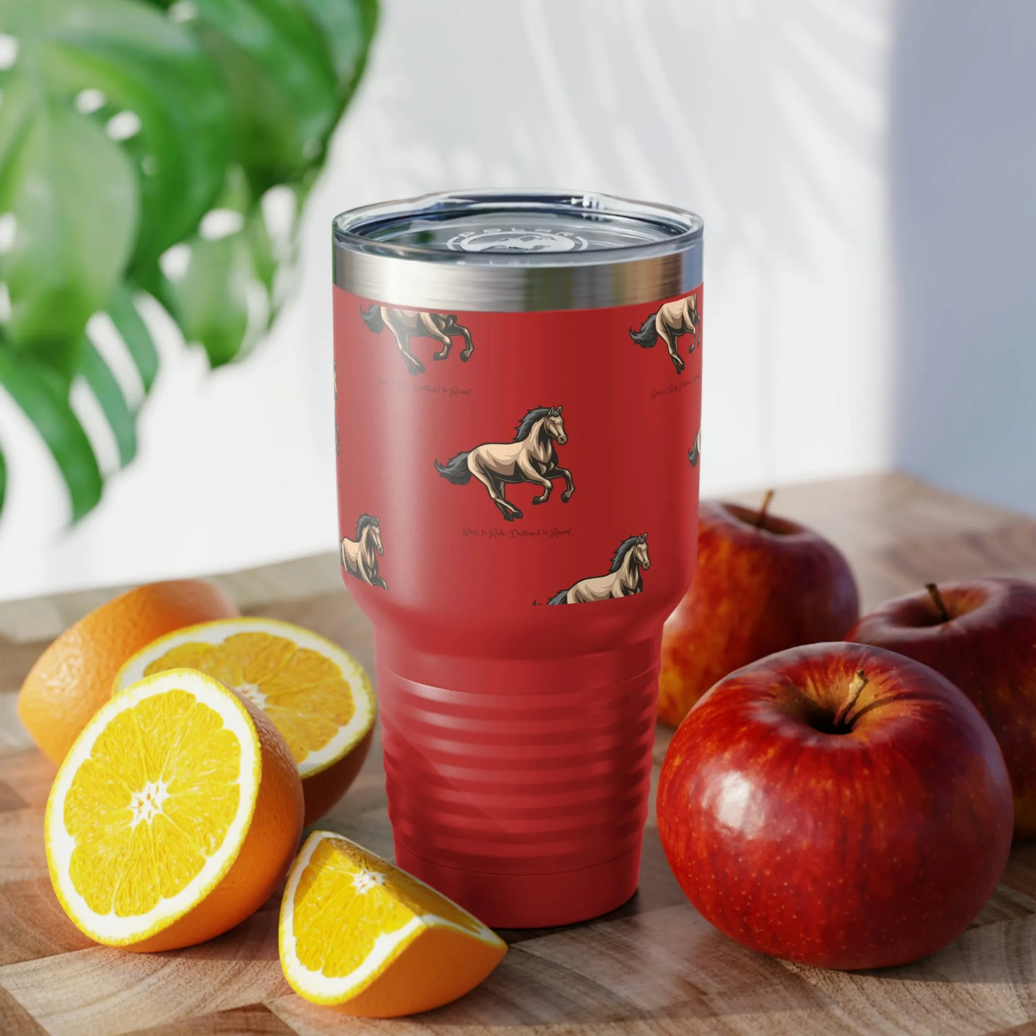 Born to Ride Horse POD Ringneck Tumbler, 30oz