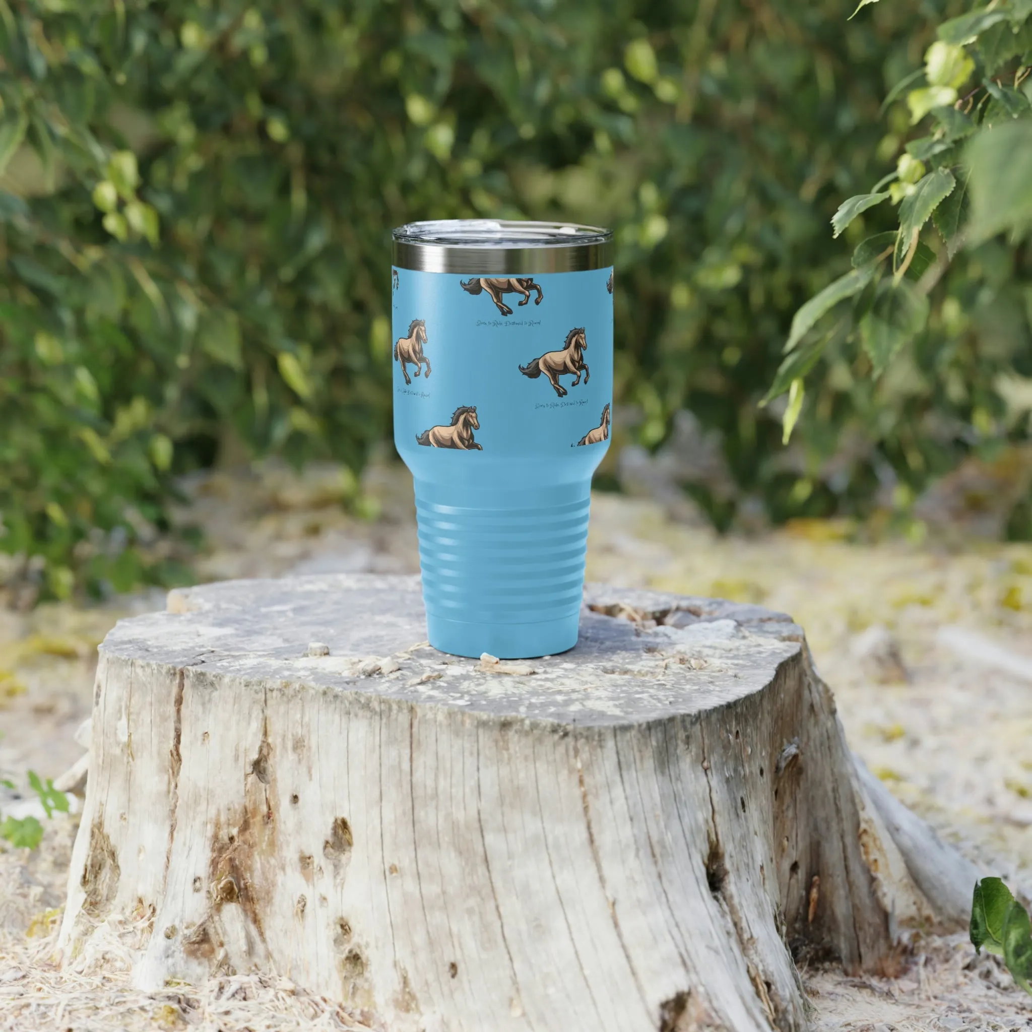 Born to Ride Horse POD Ringneck Tumbler, 30oz