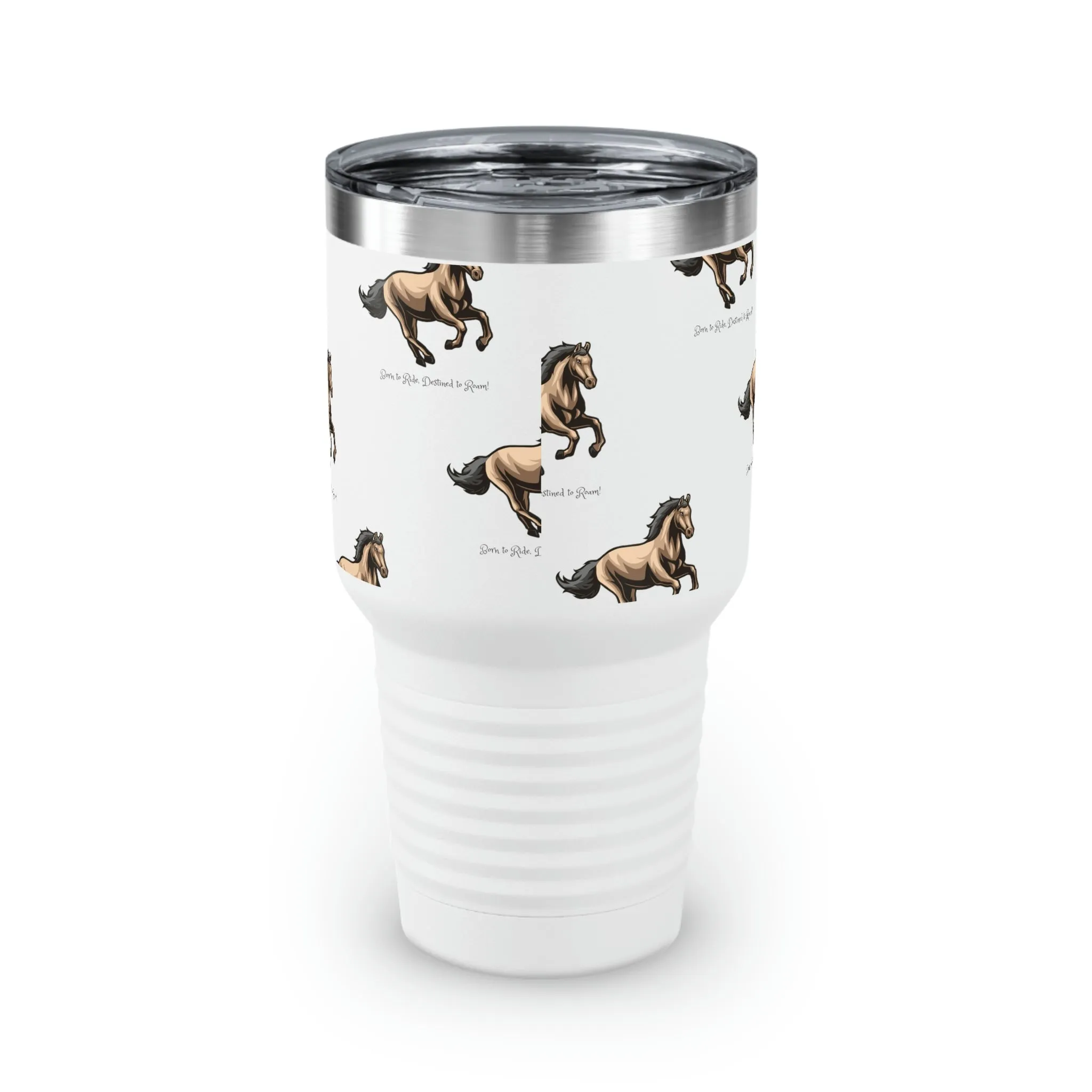 Born to Ride Horse POD Ringneck Tumbler, 30oz