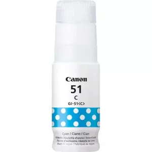 Canon GI-51C 135ml Ink Bottle - Cyan | SCAN2392