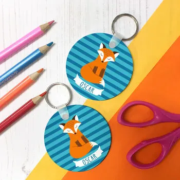 Children's Personalised Fox Water Bottle