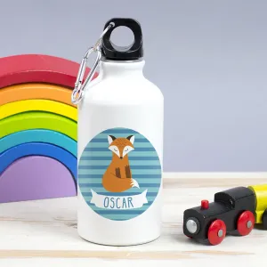 Children's Personalised Fox Water Bottle