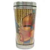Composite of a Woman Travel Mug