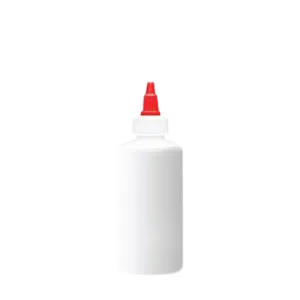 Cre8tion Empty Bottle, Blank, 4oz, 26084 (Packing: 480 pcs/case)