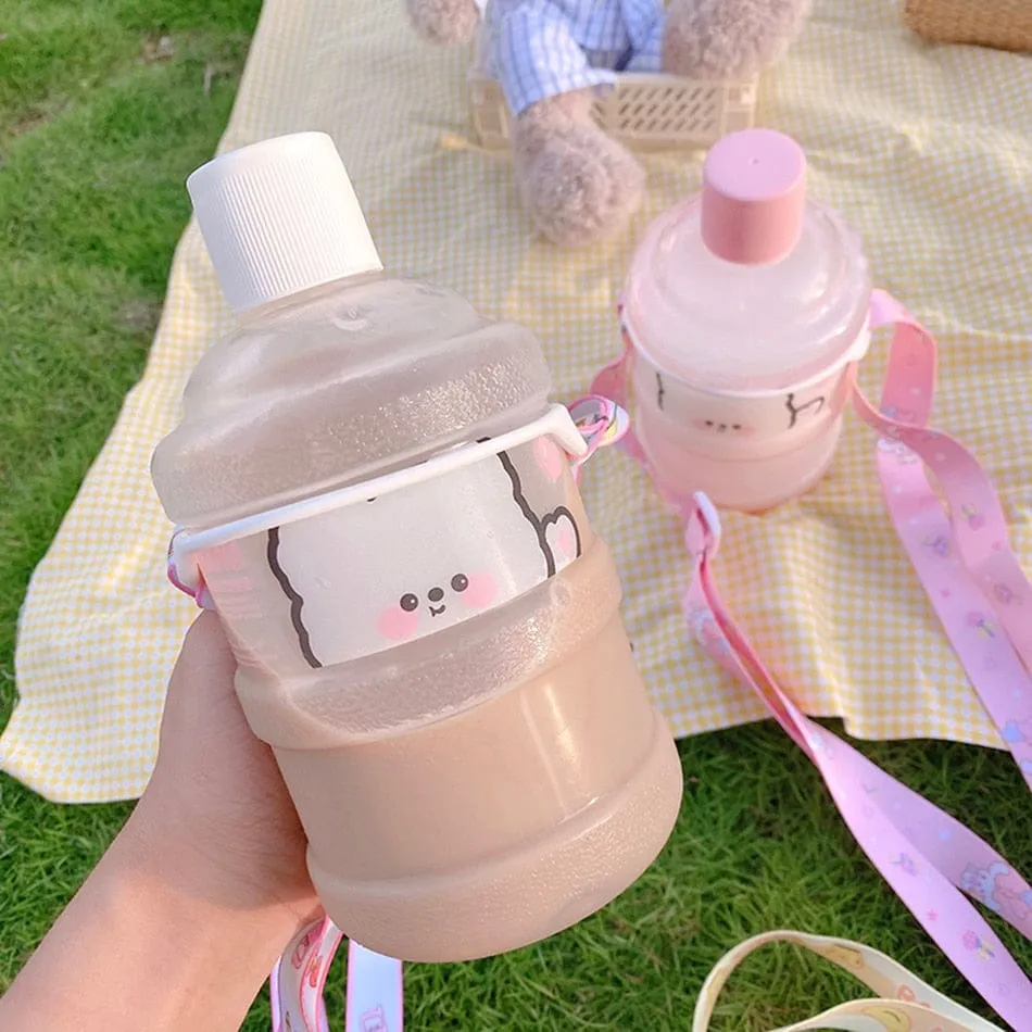 Cutie Bear Kawaii Water Bottle