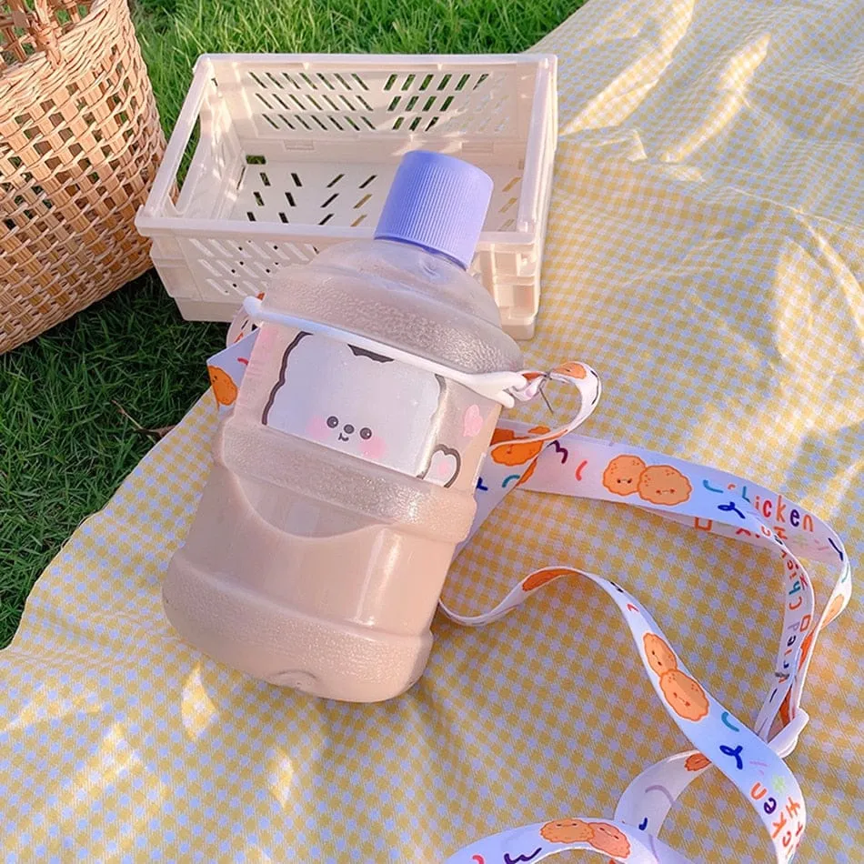 Cutie Bear Kawaii Water Bottle