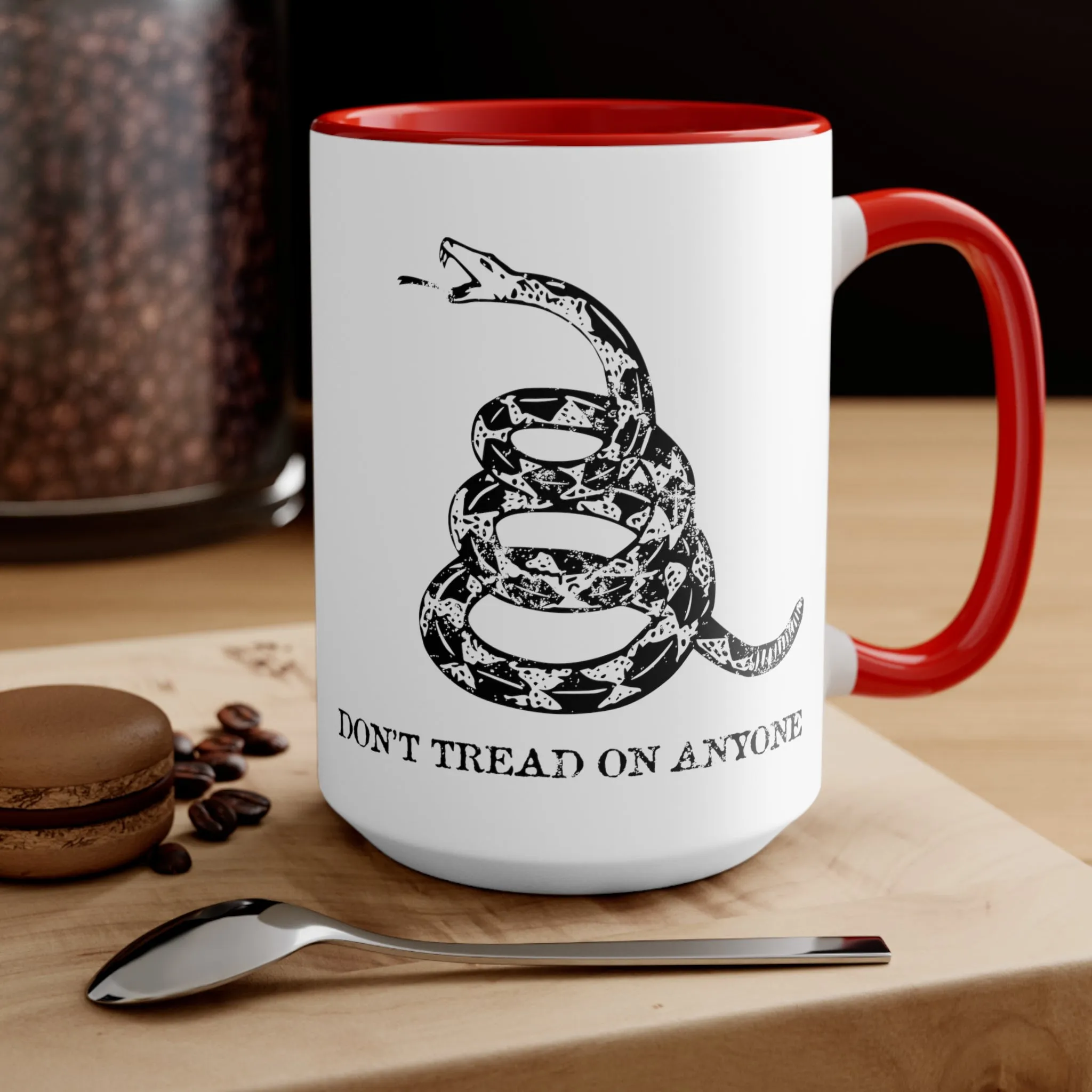 Don't Tread On Anyone Mug (2 Sizes, 3 Colors)