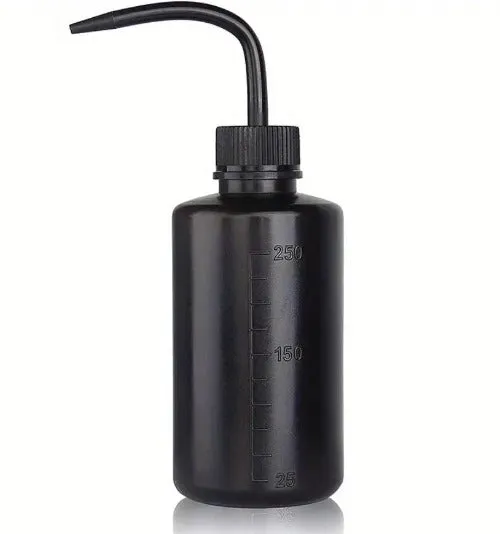 Economy Wash Bottles, CHOOSE 150ml, 250ml or 500ml   CAP COLORS. MANY COMBO'S
