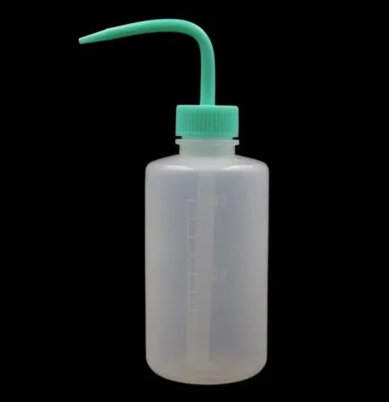 Economy Wash Bottles, CHOOSE 150ml, 250ml or 500ml   CAP COLORS. MANY COMBO'S