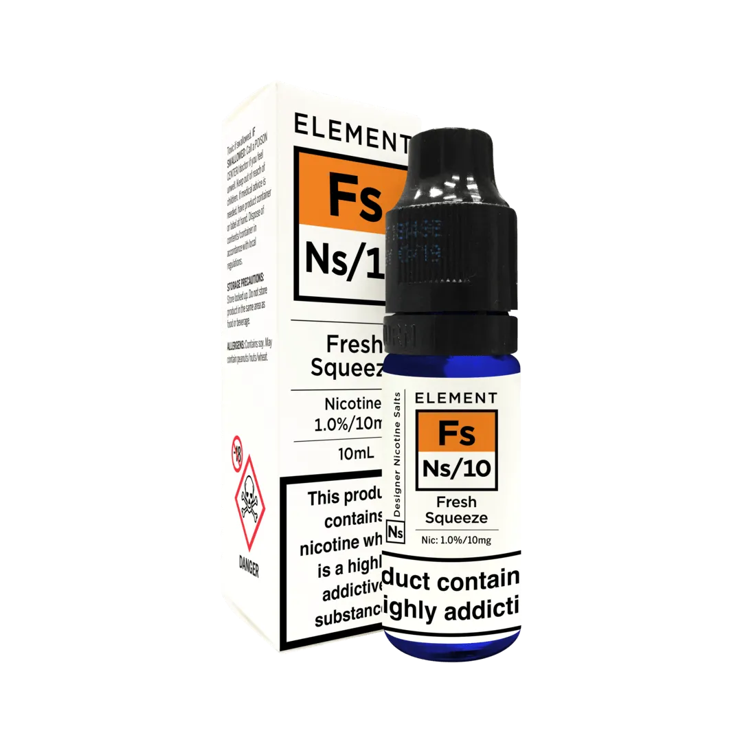 Element NS10 E-Liquids - Fresh Squeeze - 10ml