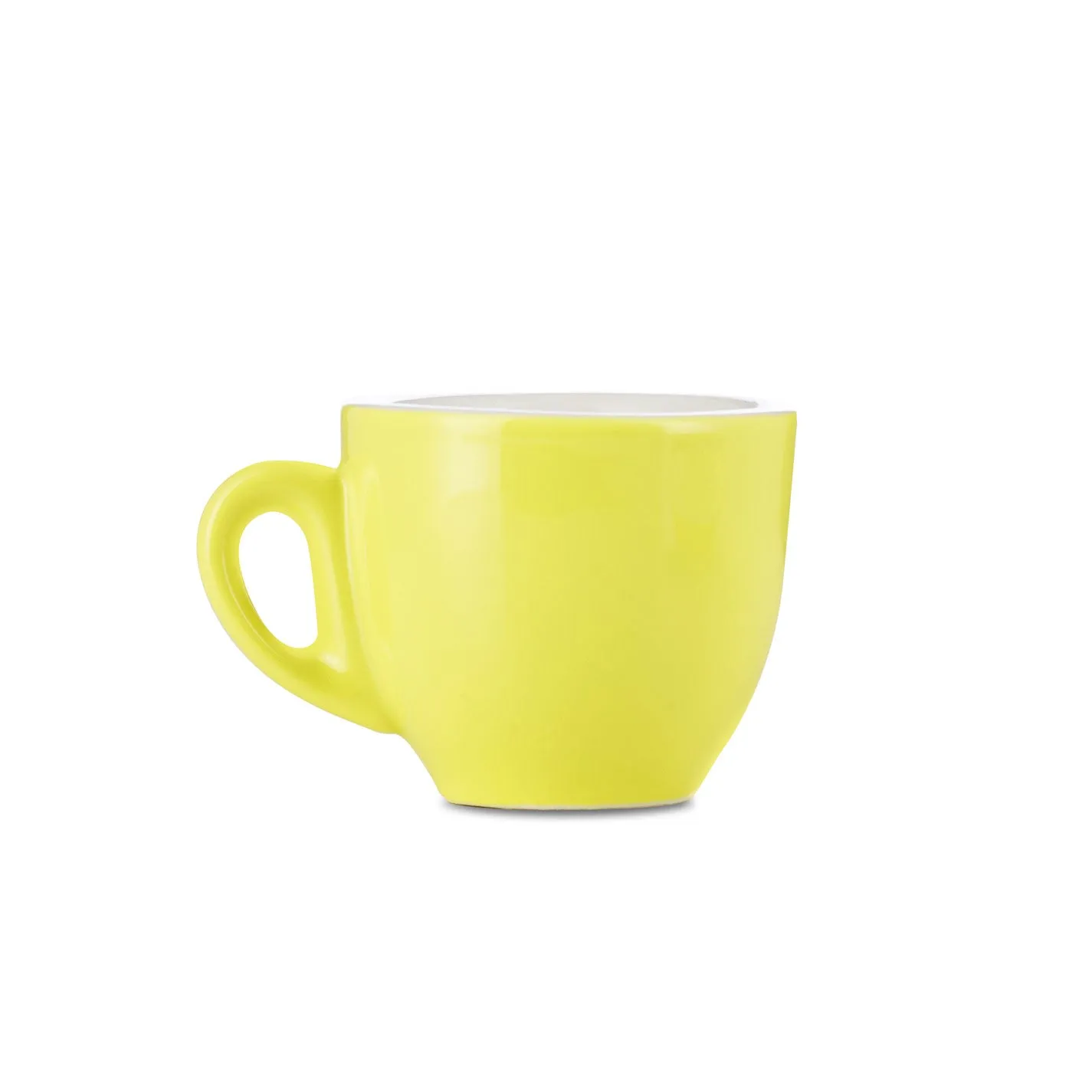 Espresso Parts Porcelain Espresso Cup & Saucer - Yellow (2oz/70ml)