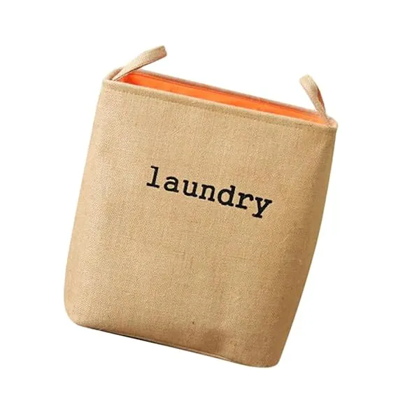 Eva Collapsible Laundry Basket-Beige