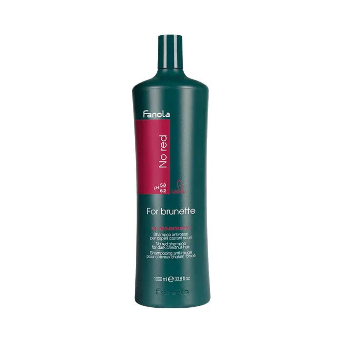 Fanola No Red Shampoo For Brunettes 1 Litre