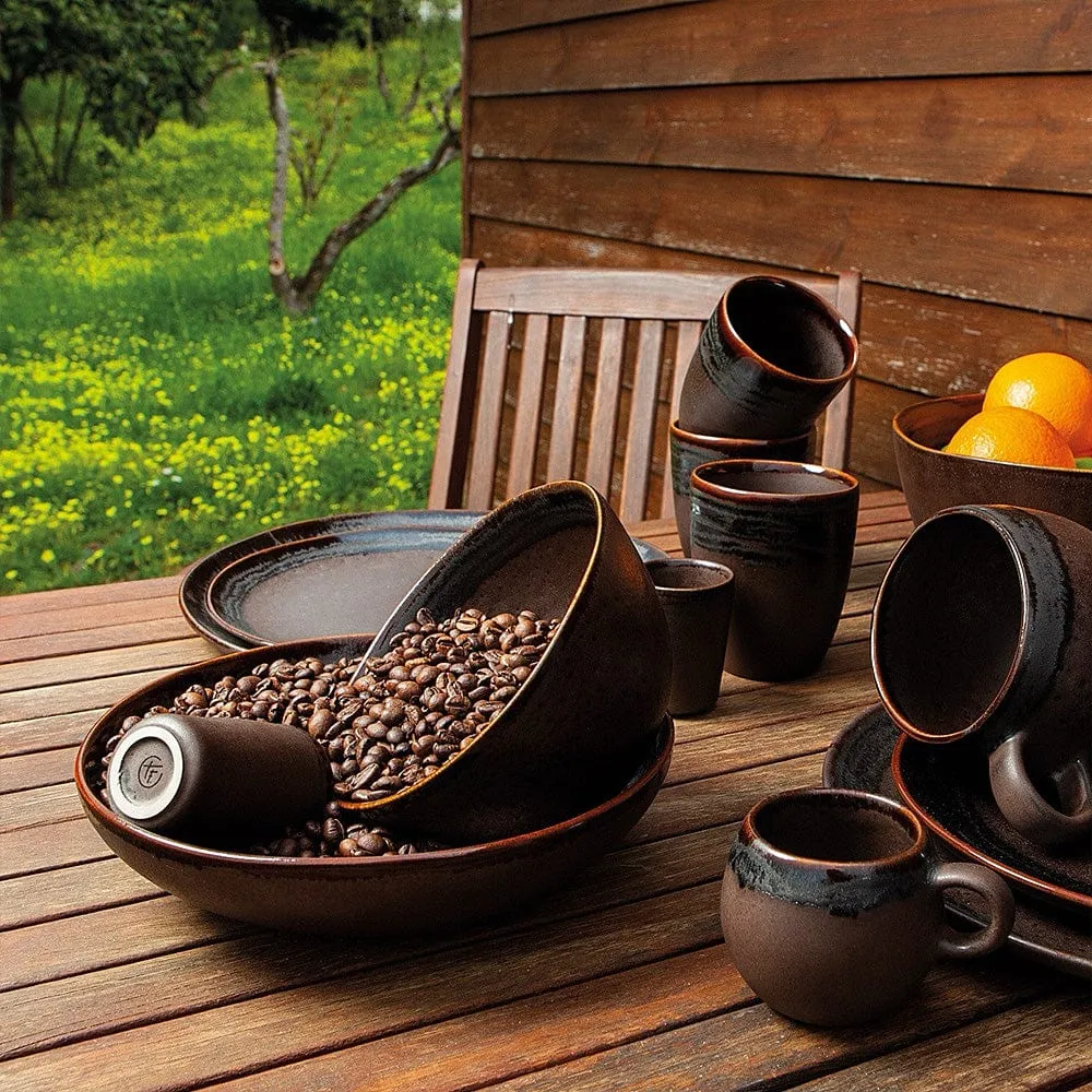 Grand mug en grès "Café"