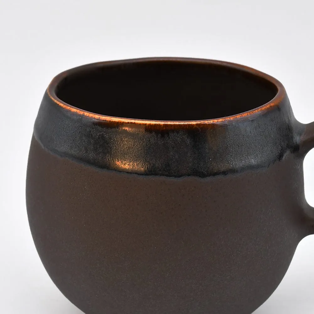 Grand mug en grès "Café"