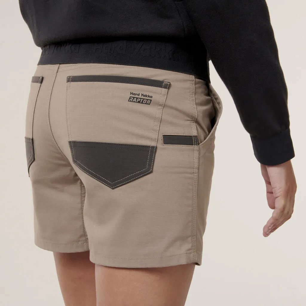 Hard Yakka Women’s Raptor Short Shorts (Y08497)