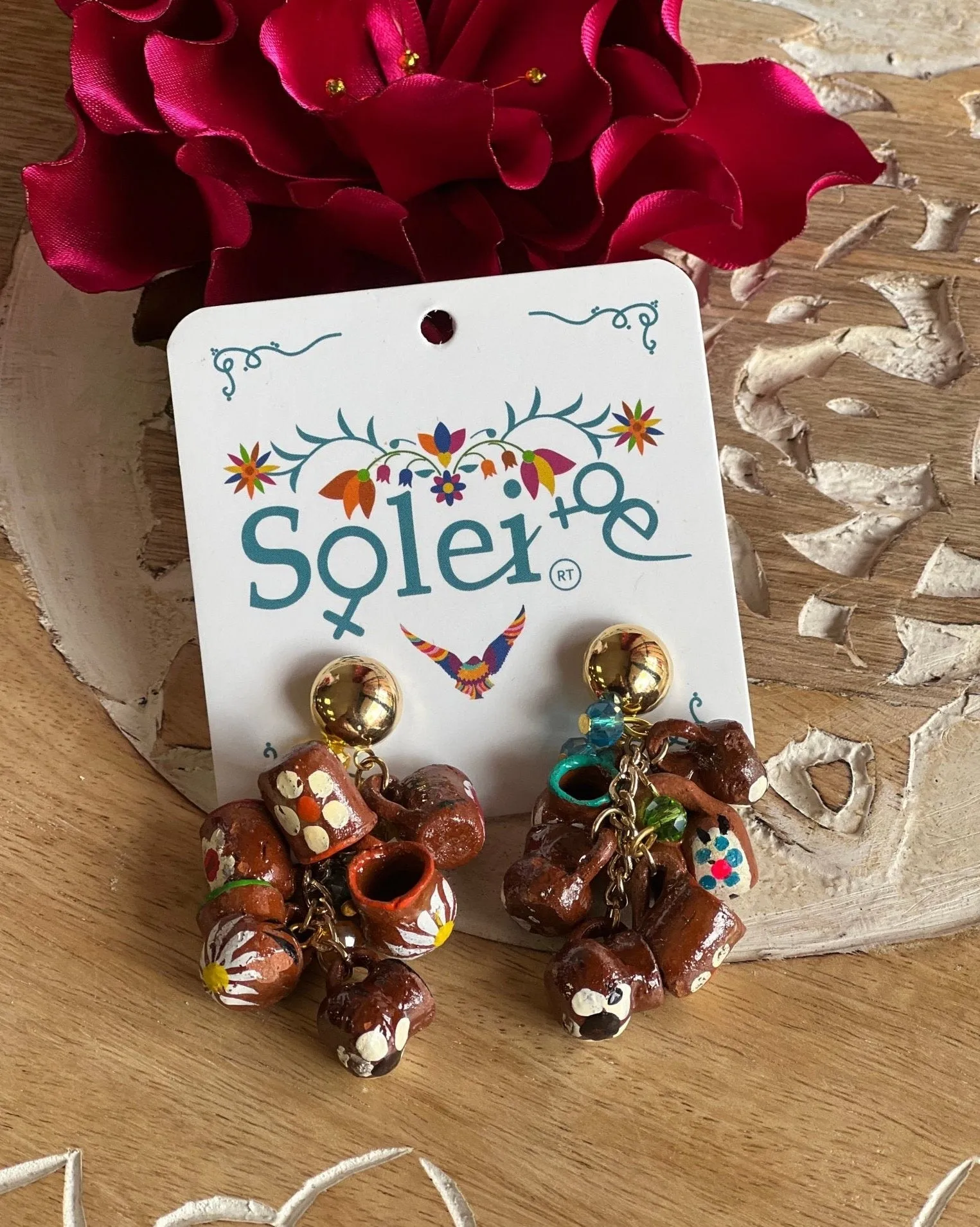 Jarritos Ceramic Earrings