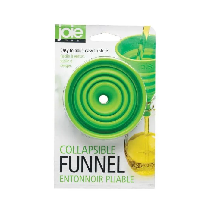 Joie Collapsible Funnel - Compact, Convenient, and Fun Kitchen Accessory