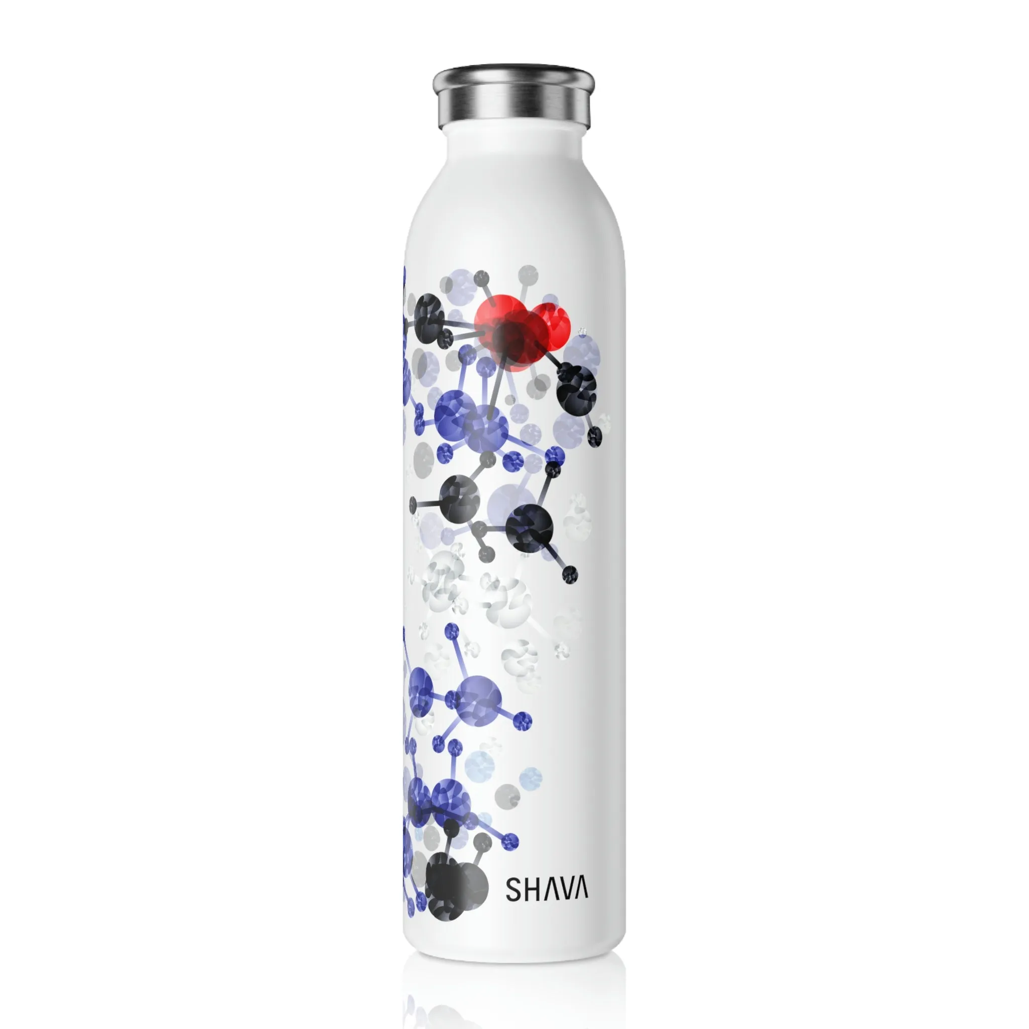 Leather Flag 2023 Pride, Slim Water Bottle San Francisco Pride - My Rainbow is In My DNA