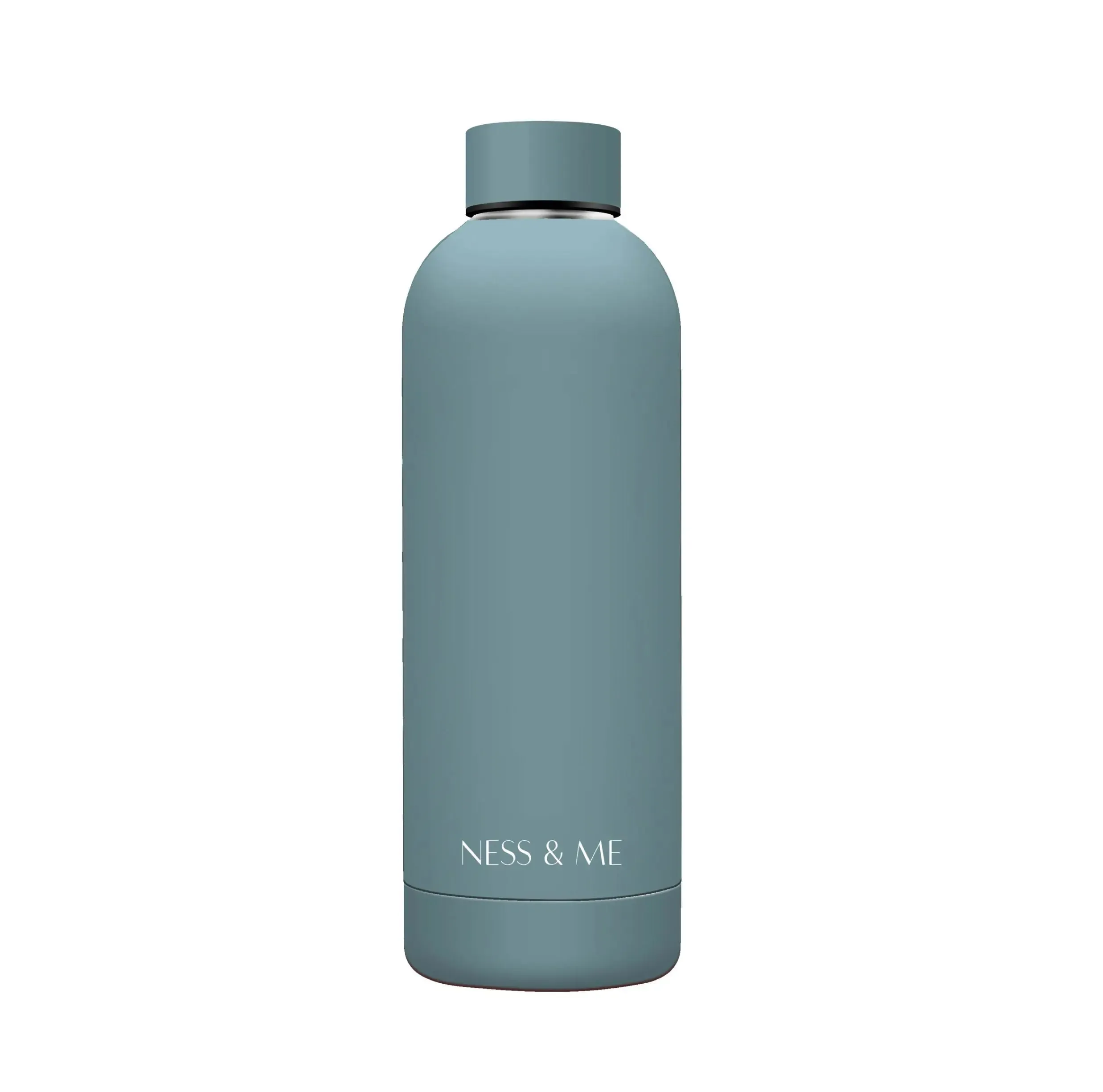 Matte Light Blue 500ml Stainless Steel Water Bottle