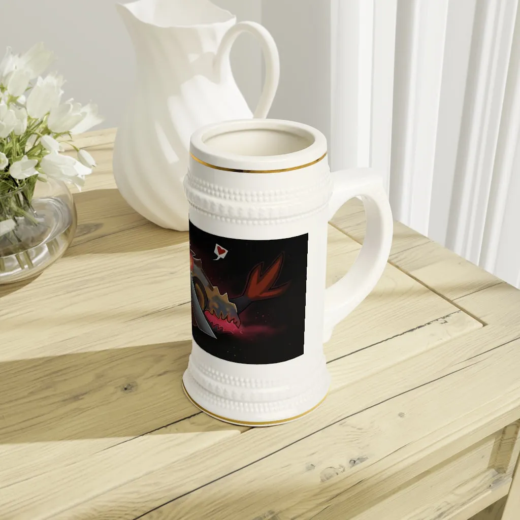 Mecha Whale Strider Stein Mug