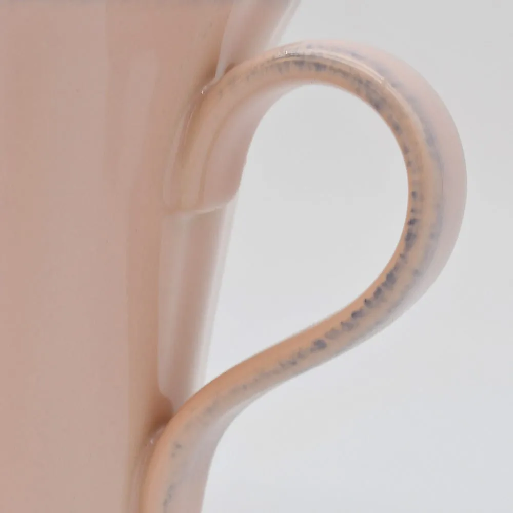 Mug en grès fin "Rosa" - Rose