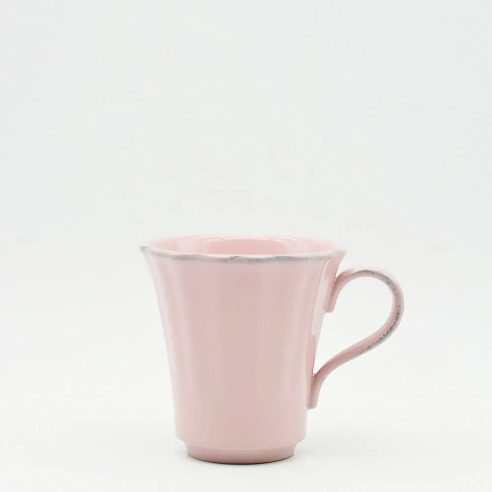Mug en grès fin "Rosa" - Rose