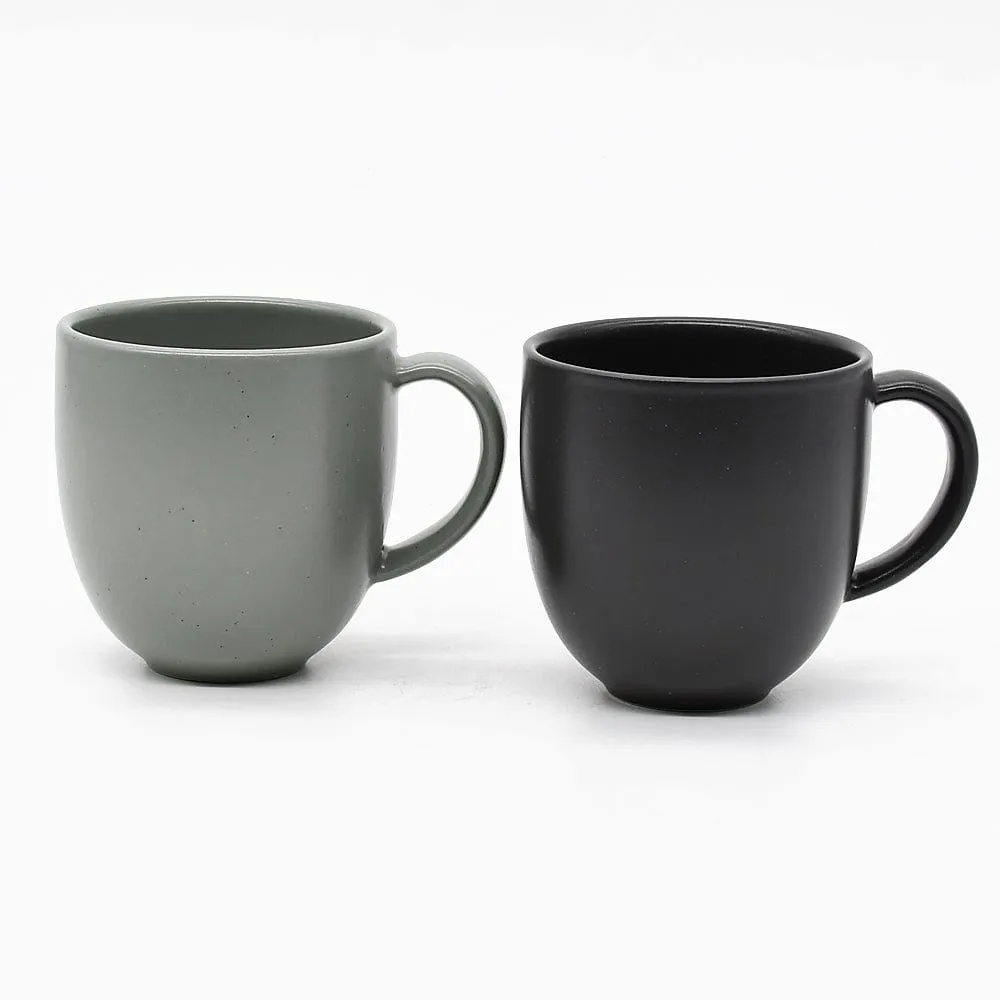 Mug en grès “Pacifica" - Anthracite