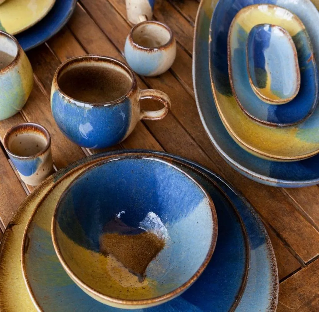 Mug en grès "Corals"