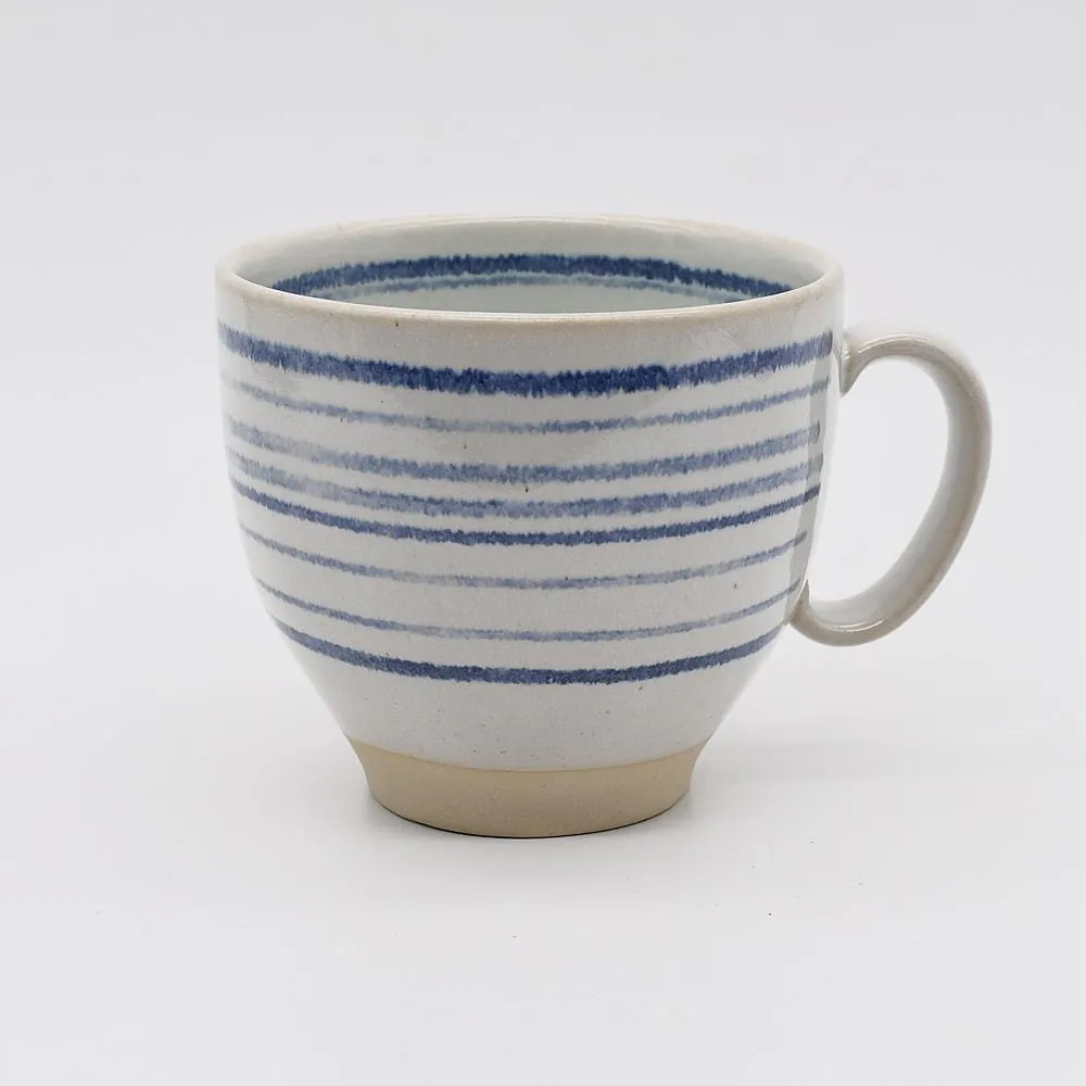 Mug en grès "Nantucket" - Blanc