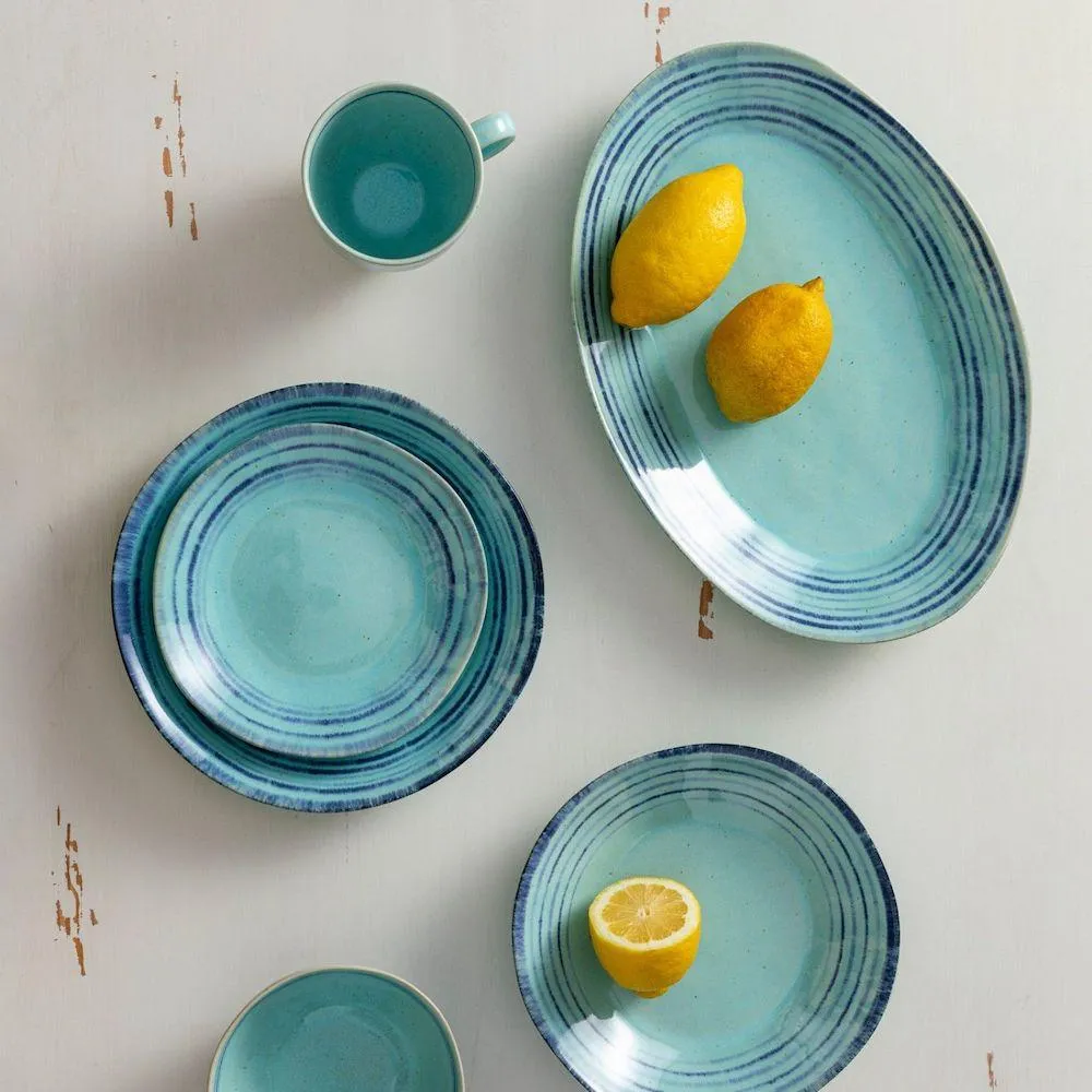 Mug en grès "Nantucket" - Vert